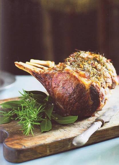 Recept: Jehněčí hřebínek