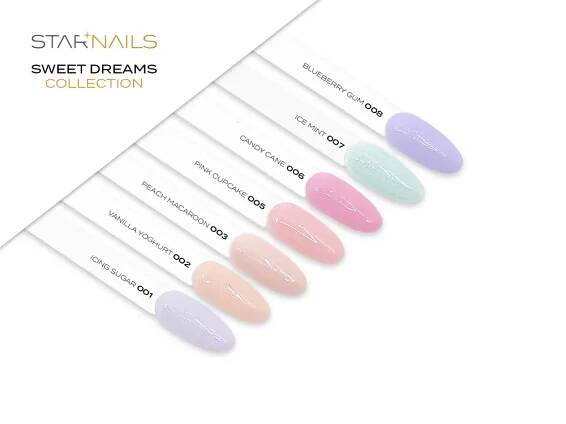 UV/LED Gel Polish Sweet Dreams, 5ml - 006, Candy Cane - gel lak