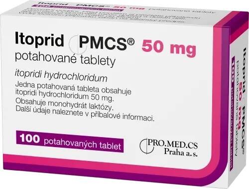 Itoprid PMCS 50 mg potahované tablety