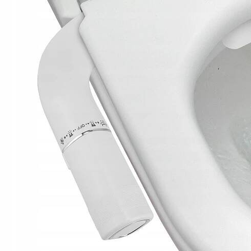 BIDET S TOALETNÍM PRKÉNKEM TRYSKA S DVOJITOU TRYSKOU SAMOČIŠTĚNÍ 36,5x13x7cm