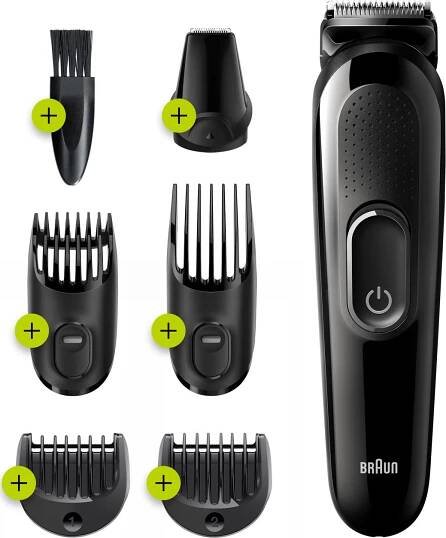 Braun Multigroomer MGK3225, Baterie, Černá