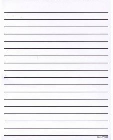 Free Lined Writing Paper Luxury Maxiaids