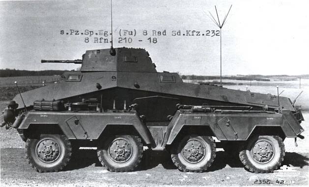 Sd.Kfz. 232 4-5 serie 1943 — Dmitry Bushmakow Restoration