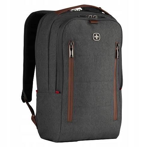 Wenger - Batoh na notebook 15 l 16" s kapsou na tablet 12" + crossbody taška City Upgrade 2v1 šedá