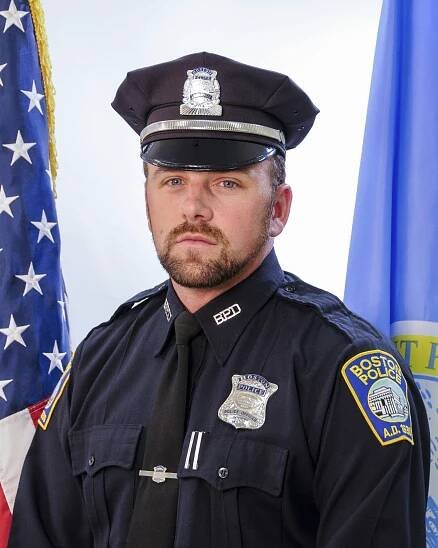 John O'Keefe, seen in this undated photo, was an officer for the Boston Police Department, when he died in January 2022.