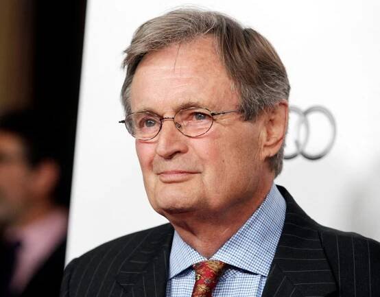 Actor David McCallum poses at  Academy of Television Arts & Sciences 22nd annual Hall of Fame gala in Beverly Hills