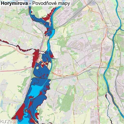 Horymírova - mapy | Kurzy.cz