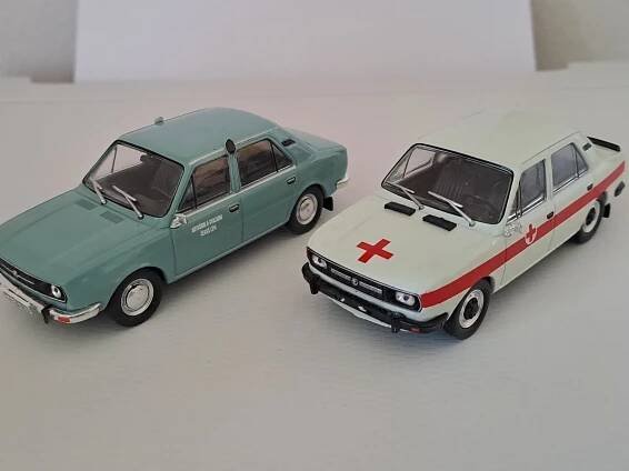 Škoda 105,120 1/43 Abrex Čtěte popis!!!!