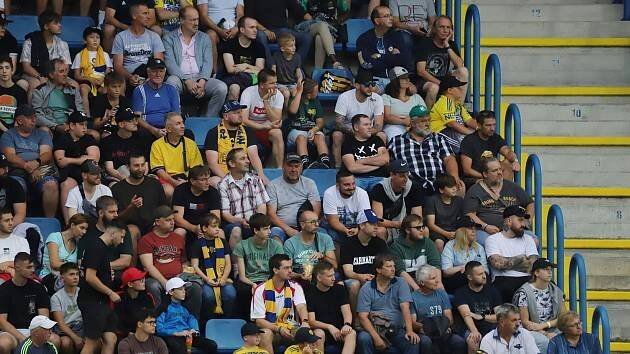 FC Zlín - 1. FC Slovácko 1:1 (fanoušci, 2. kolo, červenec 2025)
