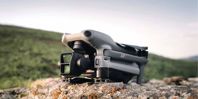 Air 3 boasts the first dual-primary camera system of the Air series