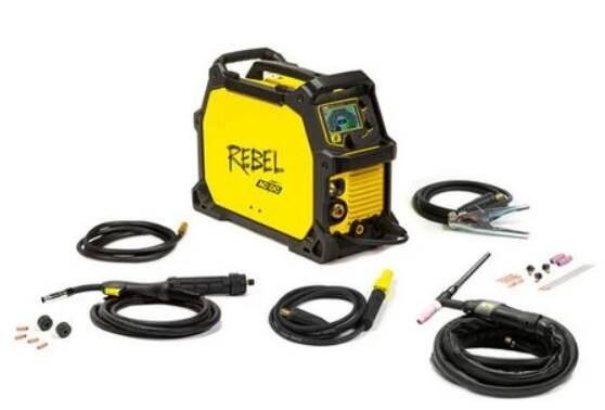 MIG a TIG AC/DC Svářecí invertor ESAB Rebel EMP 205 AC/DC