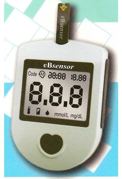 eBsensor - kvalitní glukometr Visgeneer