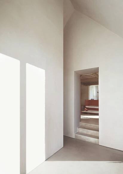 Home farm John Pawson view through