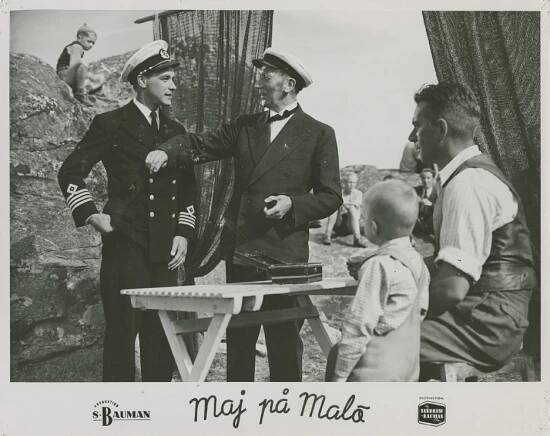 Olof Bergström, Ludde Gentzel - Maj på Malö - Fotosky