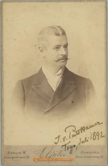 240381 - 1892 PUTTKAMER Jesko Albert Eugen von (1855-1917), guvernér