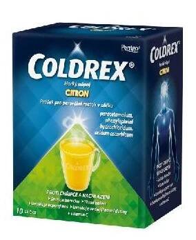 Coldrex Horký nápoj Citron 10 sáčků