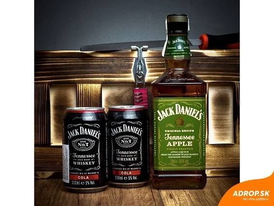 Drevená darčeková truhla s Jack Daniel´s Apple 113,00 € | Adrop.sk