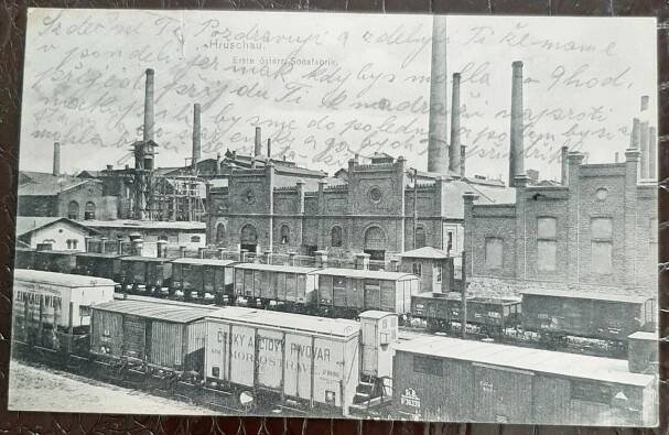 Ostrava Hrušov Továrna Chemička Sodafabrik