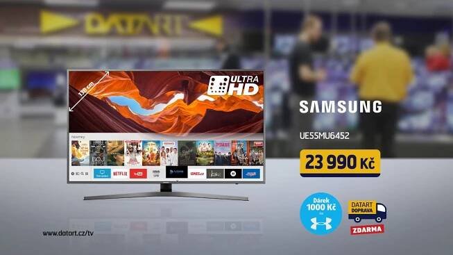 LED televize SAMSUNG UE55MU6452