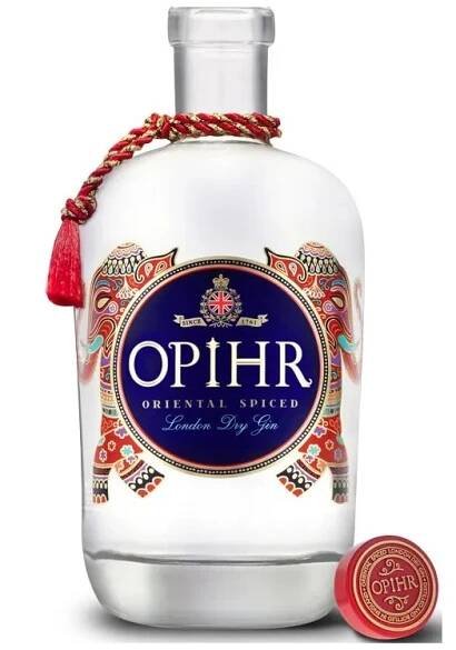 Opihr Oriental Spiced London Dry Gin 42,5% 1l - Stramis.cz
