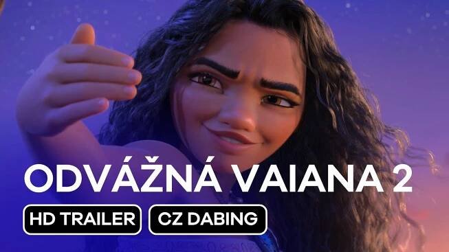 Odvážná Vaiana 2 (Moana 2): CZ Dabing HD Trailer (2024)