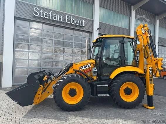 Rypadlonakladač JCB 4CX Pro / Klappschaufel / Dual Drive / Neu