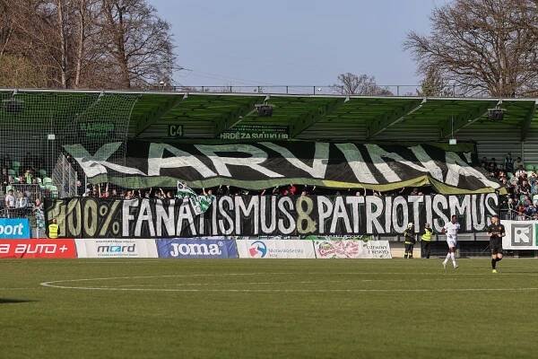 MFK Karviná – SK Slavia Praha (12.04.2025) – hooligans.cz