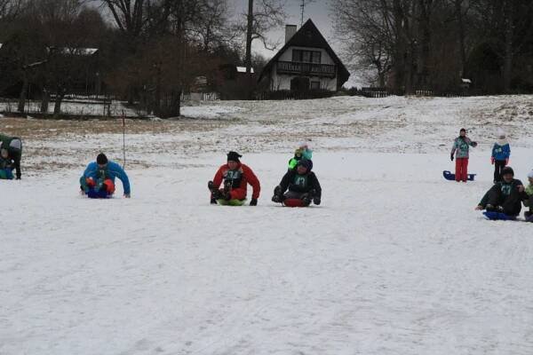 OBRAZEM: Sportovní den ve SKI Libín