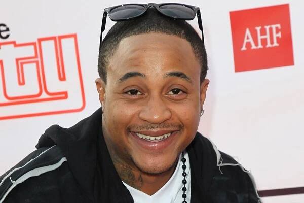 Orlando Brown attends the AIDS Healthcare Foundation "Tickets for Testing" event & "We the Party" screening at Rave Baldwin Hills 15 Theatres on April 6, 2012 in Los Angeles, California. 