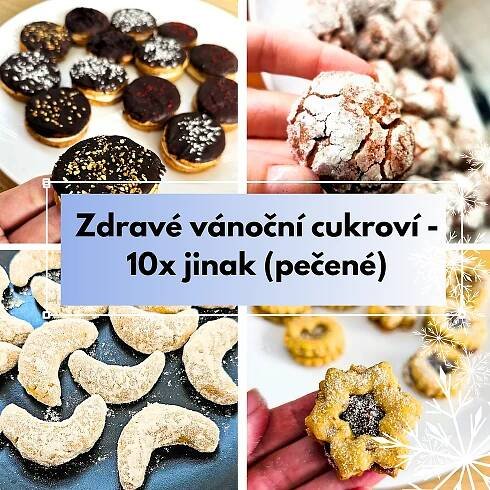 Zdravé vánoční cukroví