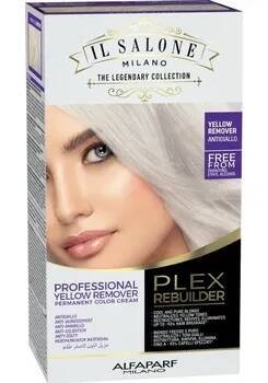 Barva na vlasy ALFAPARF MILANO IL Salone Plex Rebuilder Hair Color Kit Anti-yellow - neutralizuje žluté tóny