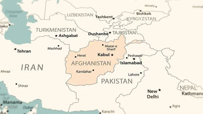 Map of Afghanistan