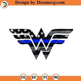 Police Wonder Woman Logo SVG, Police Logo SVG - Doomsvg