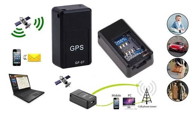 Lokátor s funkcí odposlechu GPS GF-07