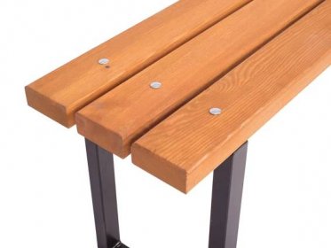 Zahradní lavička SPORT dřevo+kov