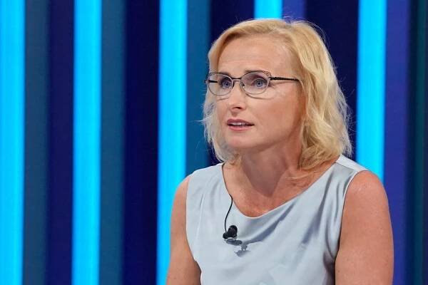 Europoslankyně a předsedkyně komunistů Kateřina Konečná