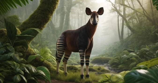 Symbolismus a význam Okapi - Symbolopedia