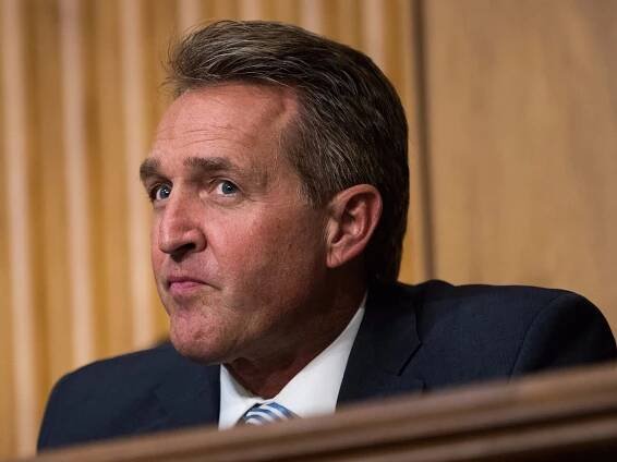 GOP senator Jeff Flake donates $100 Alabama Democrat Doug Jones