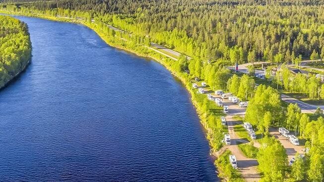 Ivalo River Camping +Fotky — Camperguru
