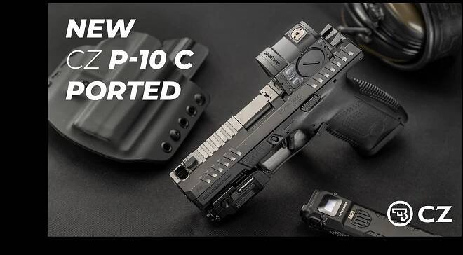 Nová pistole CZ P-10 C Ported