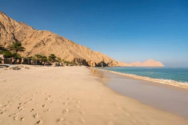 zátoka zighy, poloostrov musandam, omán - ománský záliv - stock snímky, obrázky a fotky