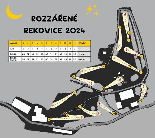 Rozzářené Rekovice 2024 (zavíračka sezóny) | iDiscgolf.cz 
