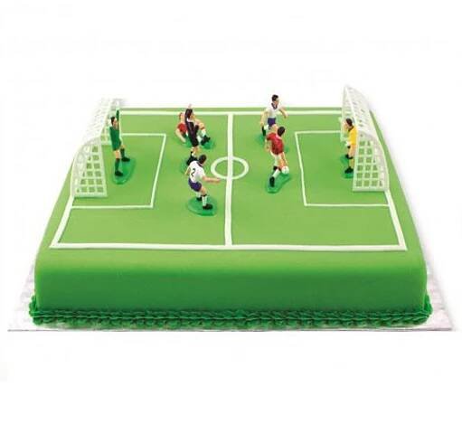 Figurky na dort - Fotbal 9 ks