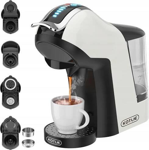 KAPSLOVÝ KÁVOVAR KOTLIE 5v1 Dolce Gusto Nespresso Lavazza ModoMio