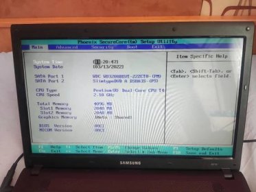 Samsung R519 - Počítače a hry