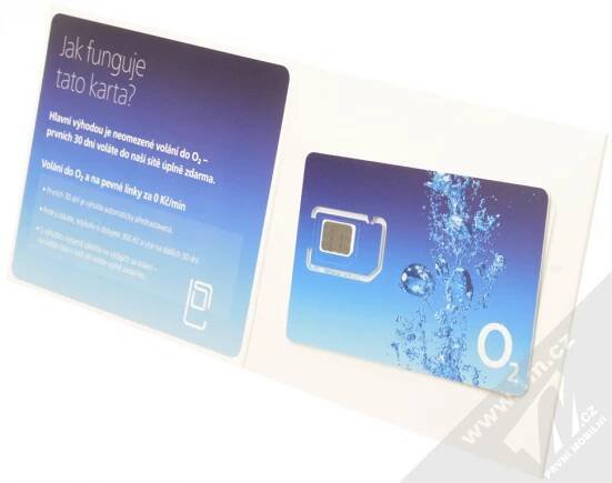 O2 SIM karta (kredit 150) NAVÝBĚR | 1M.cz