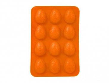 Forma na pečenie ORION Vajíčka silikón oranžová