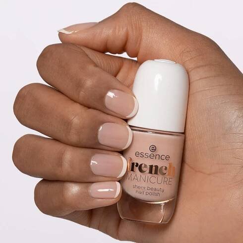 lak na nehty french MANICURE sheer beauty