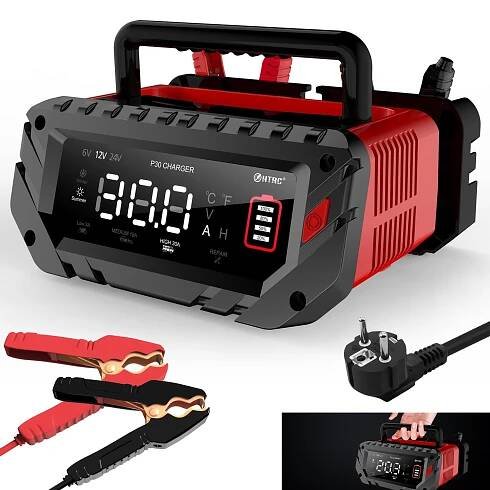 HTRC P30 30A smart USMĚRŇOVAČ bateriových článků 6V/12V/24V NABÍJEČKA