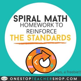 Spiral Math Homework to Reinforce Standards